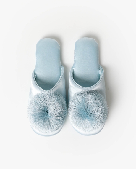 ADMAS Zapatillas Novia Satin Bridal para Mujer, (Caja 6 unidades) VERDE AGUA