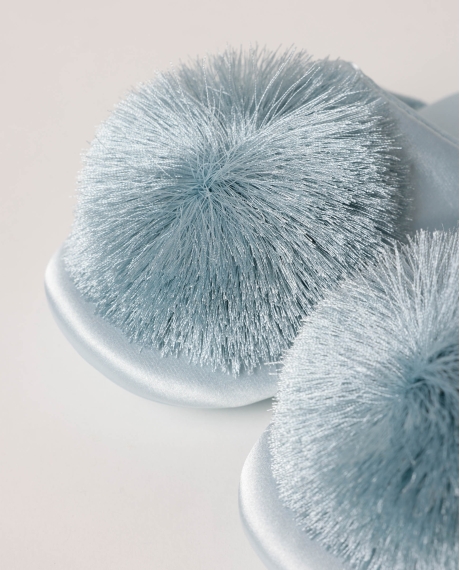 ADMAS Zapatillas Novia Satin Bridal para Mujer, (Caja 6 unidades) VERDE AGUA 2