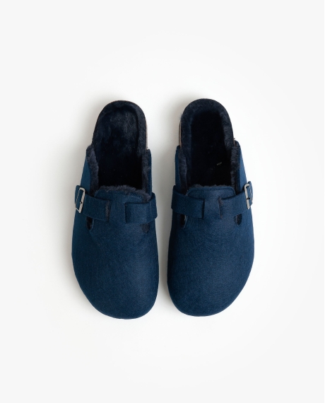 ADMAS Zapatillas De Estar Por Casa Nordic para Hombre MARINO