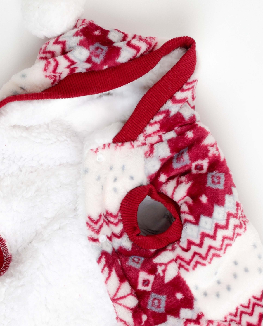 ADMAS Chaqueta Cenefa para Perro Pequeño MULTICOLOR