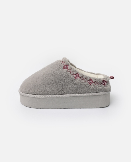 ADMAS Zapatillas De Estar Por Casa Plataforma Sherpa para Mujer, (Caja 6 unidades) SURTIDO 2