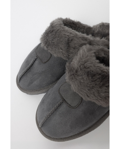 ADMAS Zapatillas De Estar Por Casa Ante Gris para Hombre, (Caja 6 unidades) SURTIDO 2