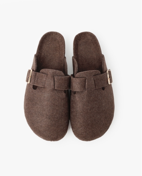 ADMAS Zapatillas De Estar Por Casa Zueco Fieltro para Hombre, (Caja 6 unidades) SURTIDO