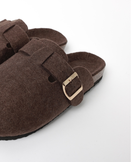 ADMAS Zapatillas De Estar Por Casa Zueco Fieltro para Hombre, (Caja 6 unidades) SURTIDO 2