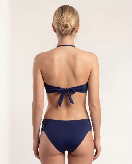 ADMAS Bikini Bandeau Sintra para Mujer MARINO 2