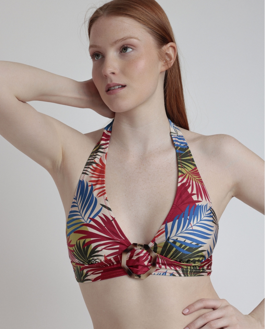 ADMAS Bikini Halter Desert Palm para Mujer MULTICOLOR