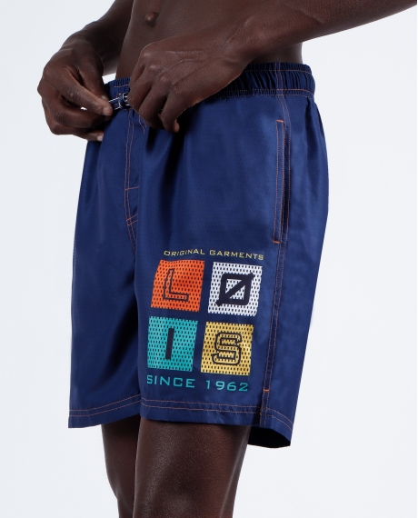 LOIS Bañador Fluor Denim para Hombre AZUL