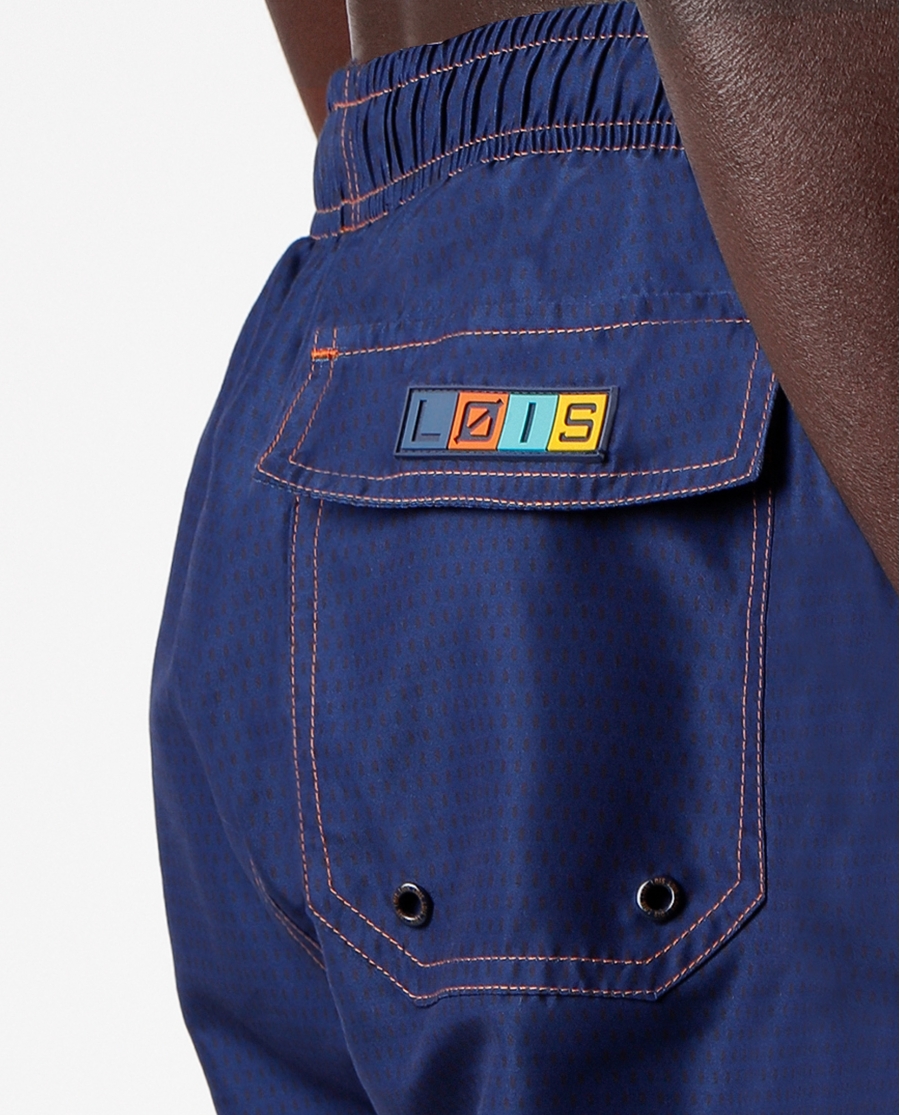 LOIS Bañador Fluor Denim para Hombre AZUL