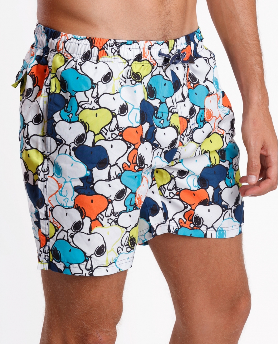 PEANUTS Bañador Snoopy Walk Away Hombre MULTICOLOR