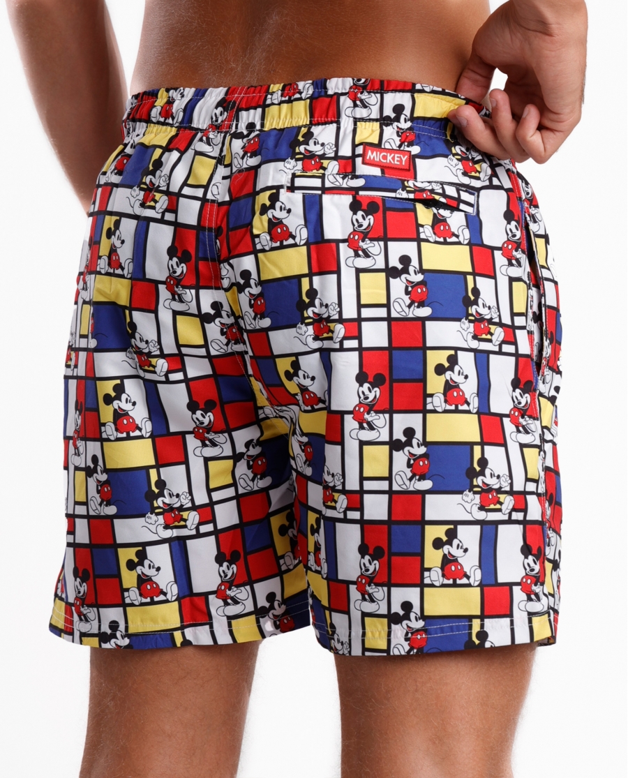 DISNEY Bañador Mickey Mondrian para Hombre MULTICOLOR
