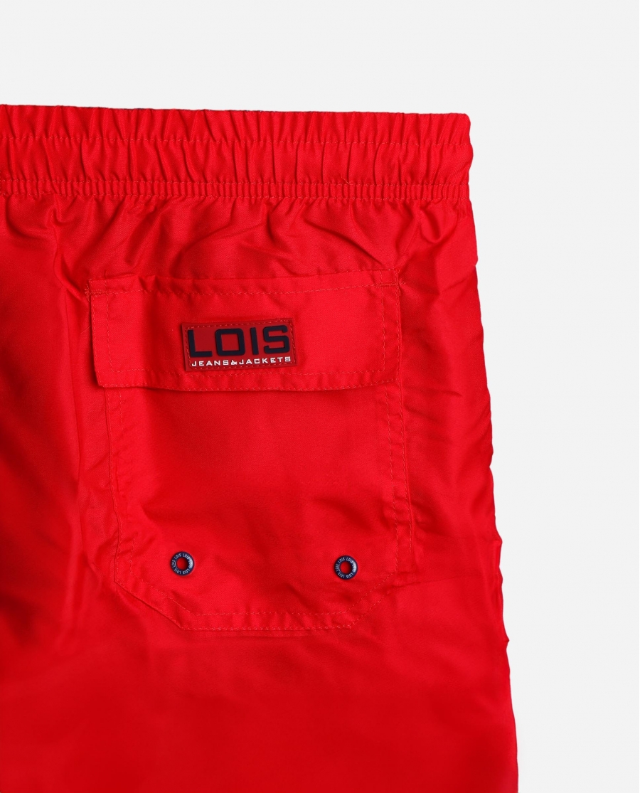 LOIS Bañador Cell para Hombre ROJO