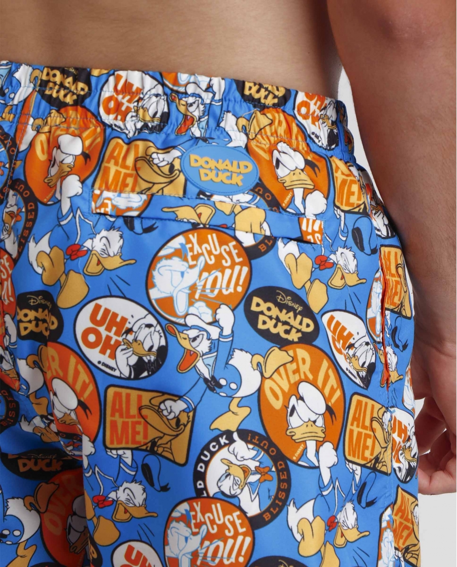 DISNEY Bañador Donald Pin para Hombre AZUL