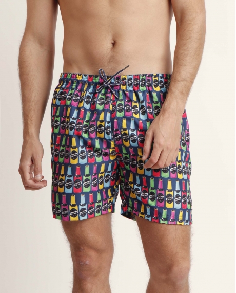 DIVER Bañador Beer para Hombre MULTICOLOR