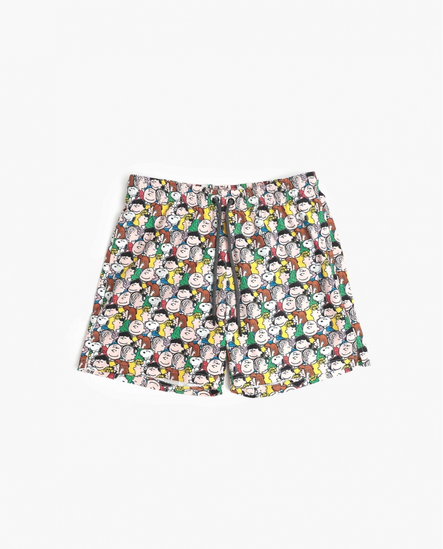 PEANUTS Bañador Friends para Hombre MULTICOLOR