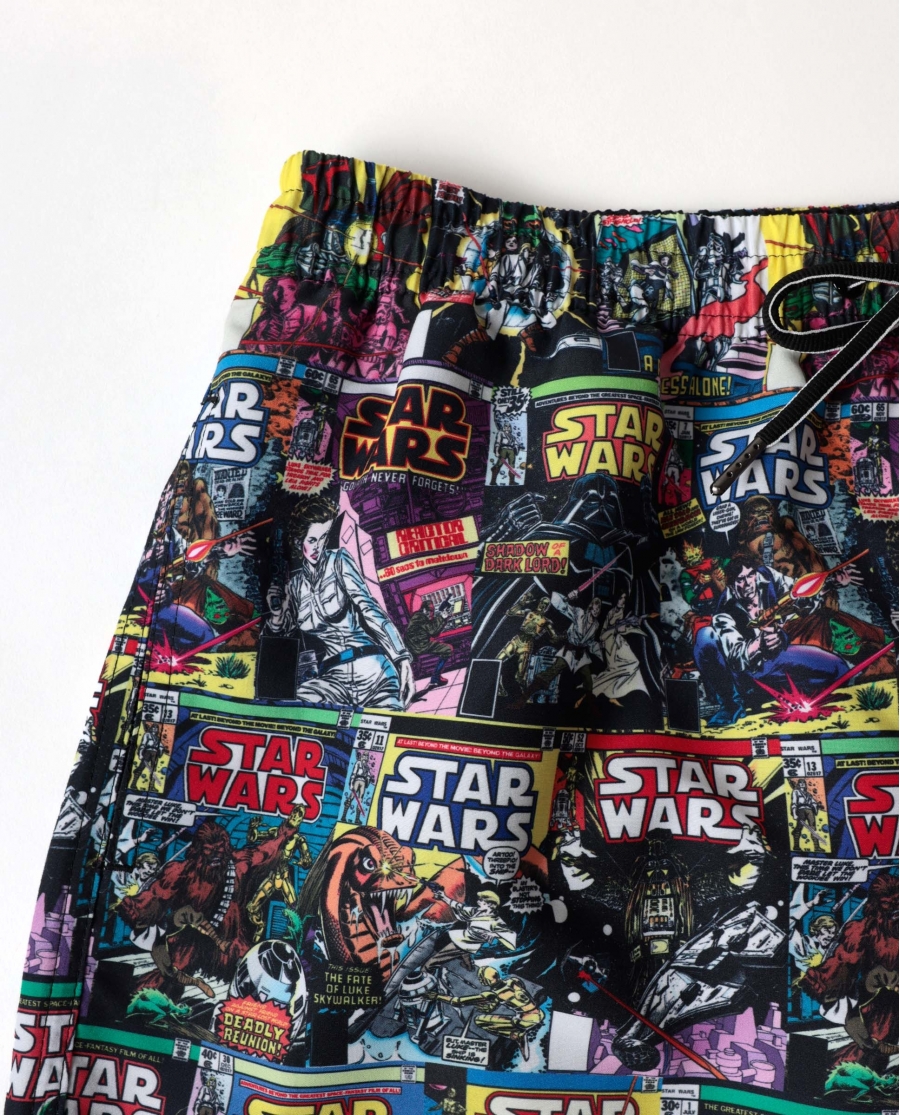 STAR WARS Bañador Old Comic para Hombre MULTICOLOR