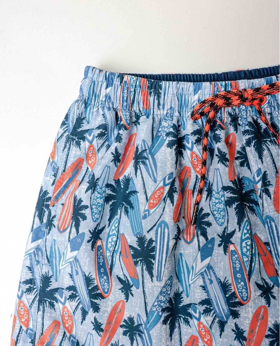 DIVER Bañador Table Surf para Hombre AZUL
