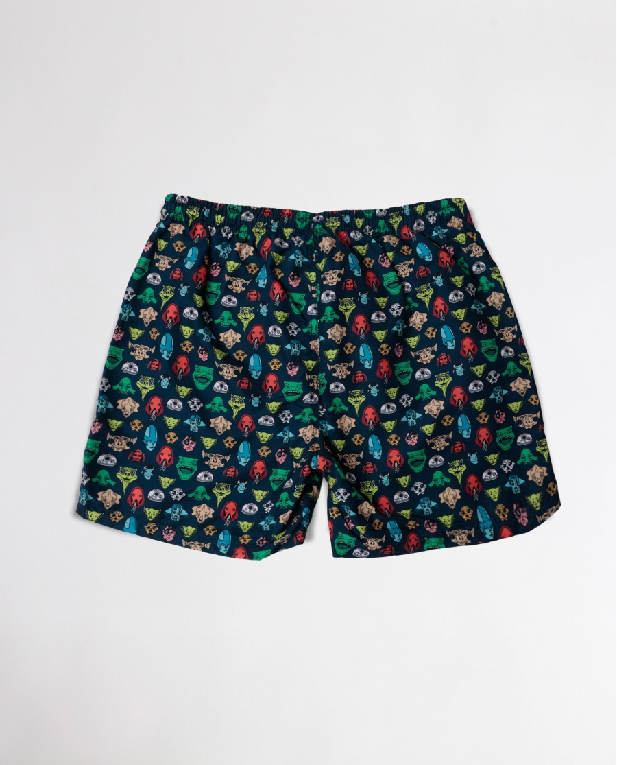 STAR WARS Bañador Alien Species para Hombre MULTICOLOR