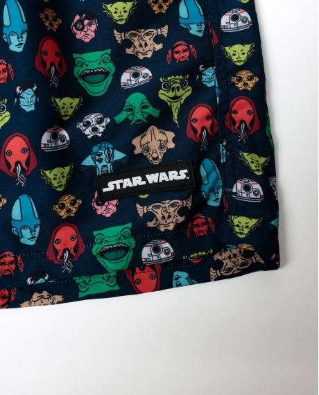 STAR WARS Bañador Alien Species para Hombre MULTICOLOR 2