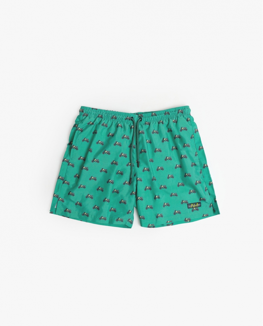 ANTONIO MIRO Bañador Caferacer para Hombre VERDE