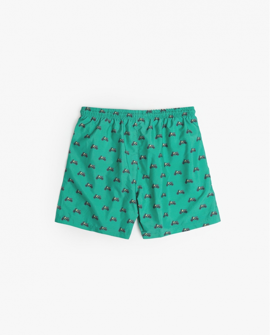 ANTONIO MIRO Bañador Caferacer para Hombre VERDE