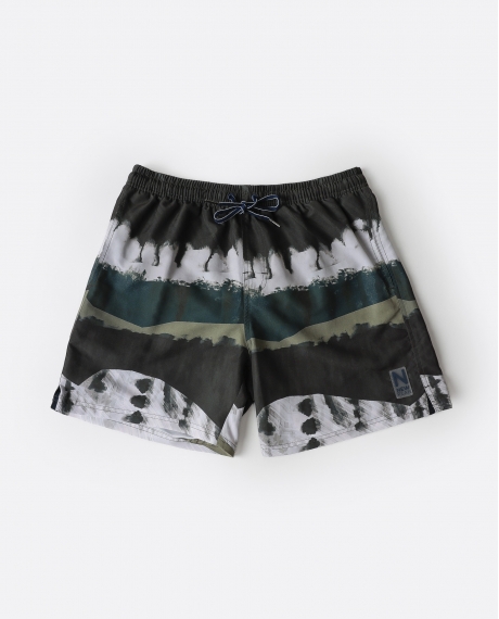 ADMAS Bañador Glaciar para Hombre VERDE