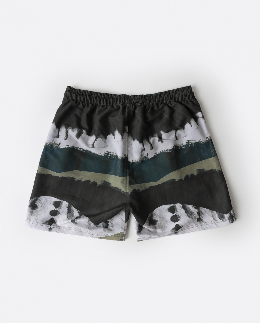 ADMAS Bañador Glaciar para Hombre VERDE