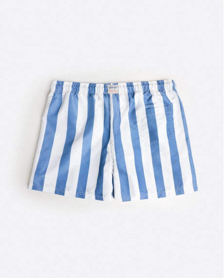 DIVER Bañador Great Stripes para Hombre AZUL 2