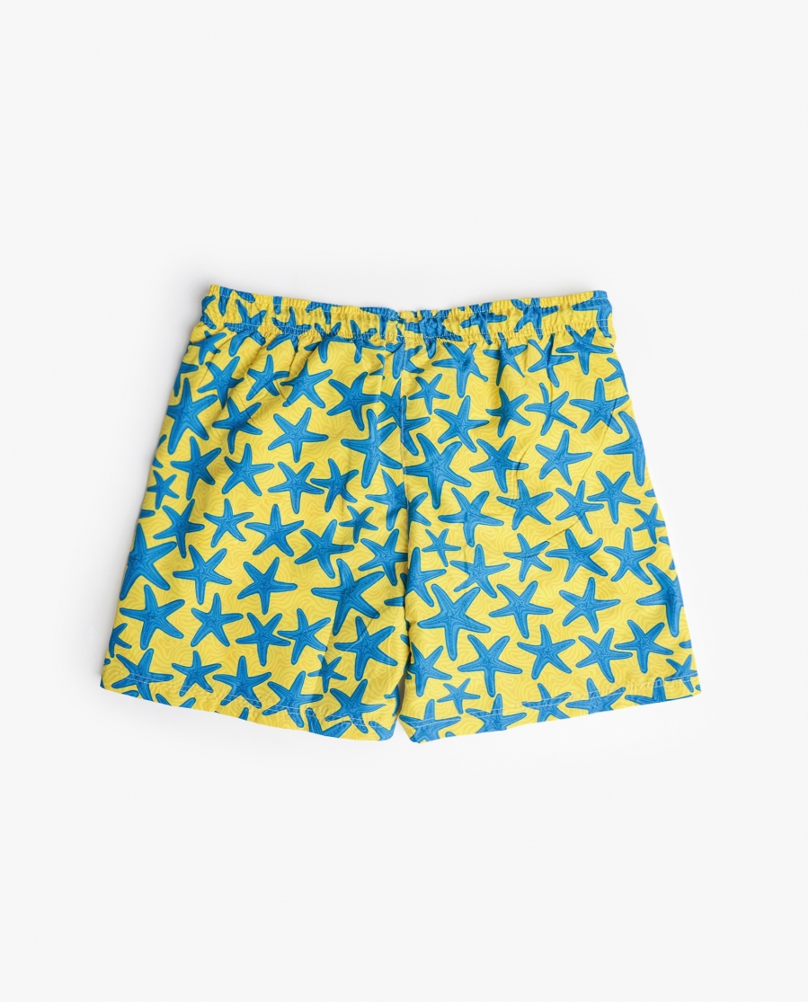 DIVER Bañador Starfish para Hombre AMARILLO