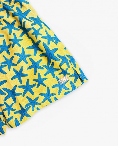 DIVER Bañador Starfish para Hombre AMARILLO 2