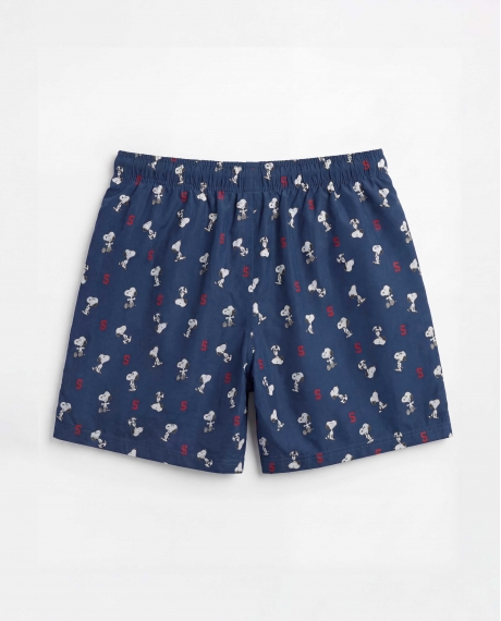 PEANUTS Bañador Sports Snoopy para Hombre MARINO 2