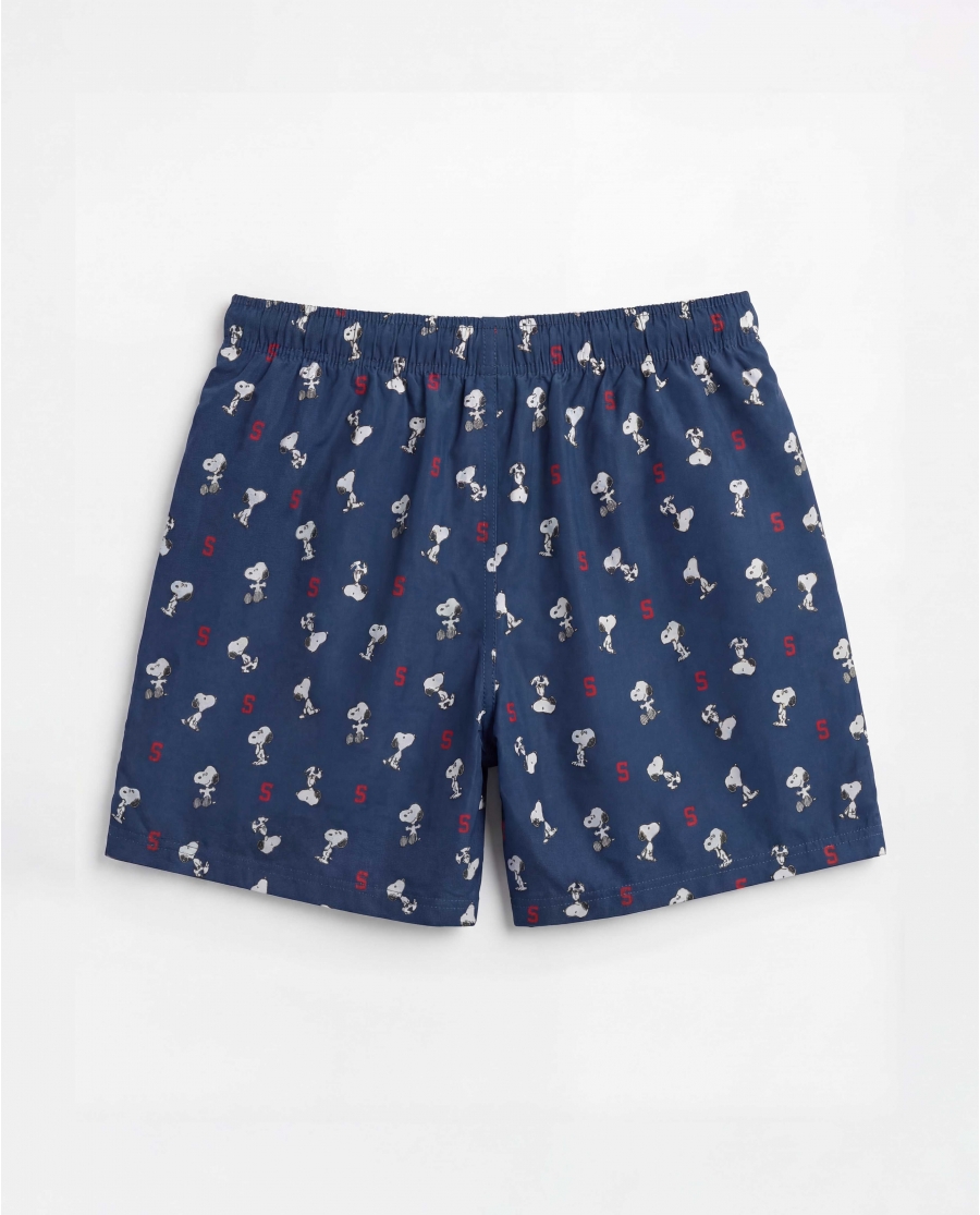 PEANUTS Bañador Sports Snoopy para Hombre MARINO