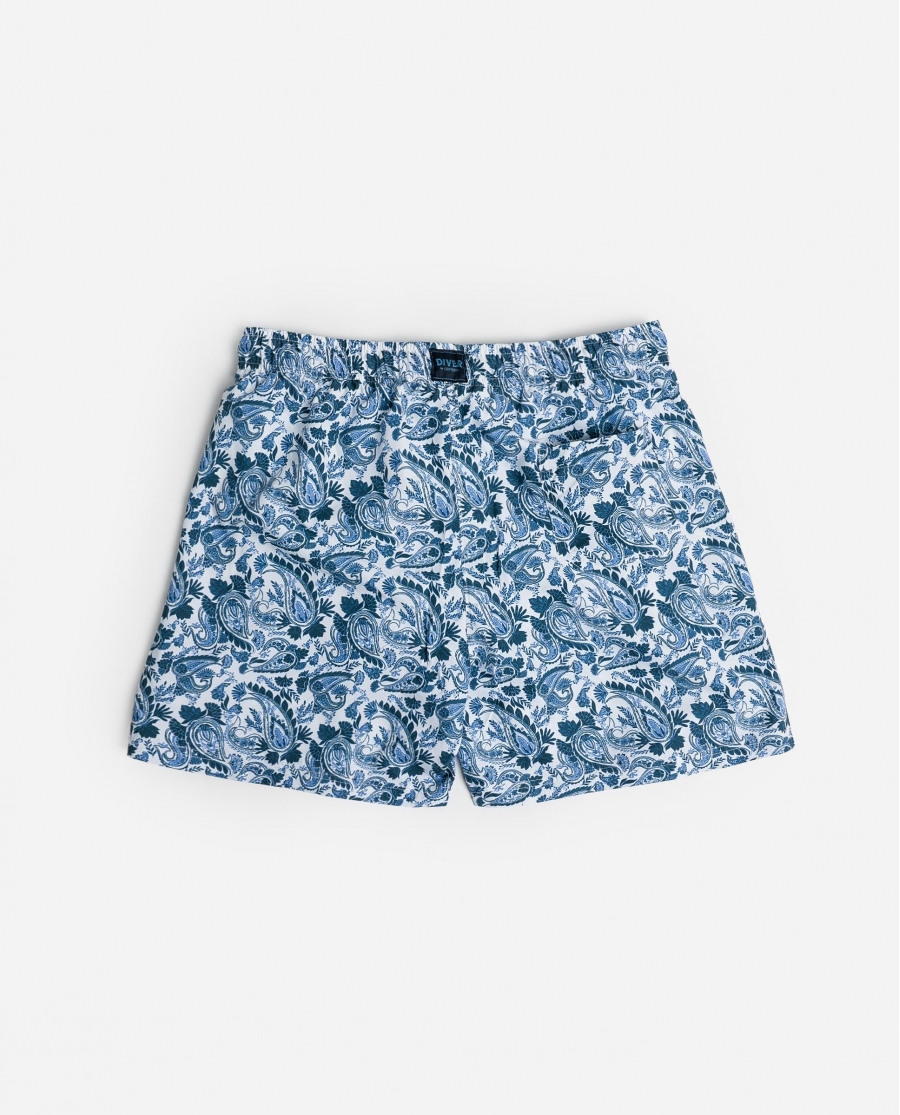 DIVER Bañador Cachemire para Hombre AZUL
