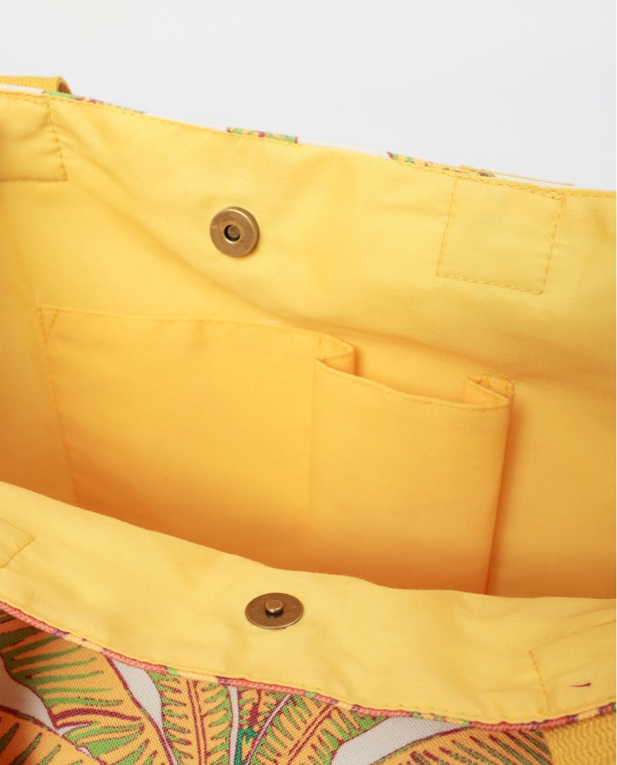 ADMAS Bolso Orange Palm para Mujer NARANJA