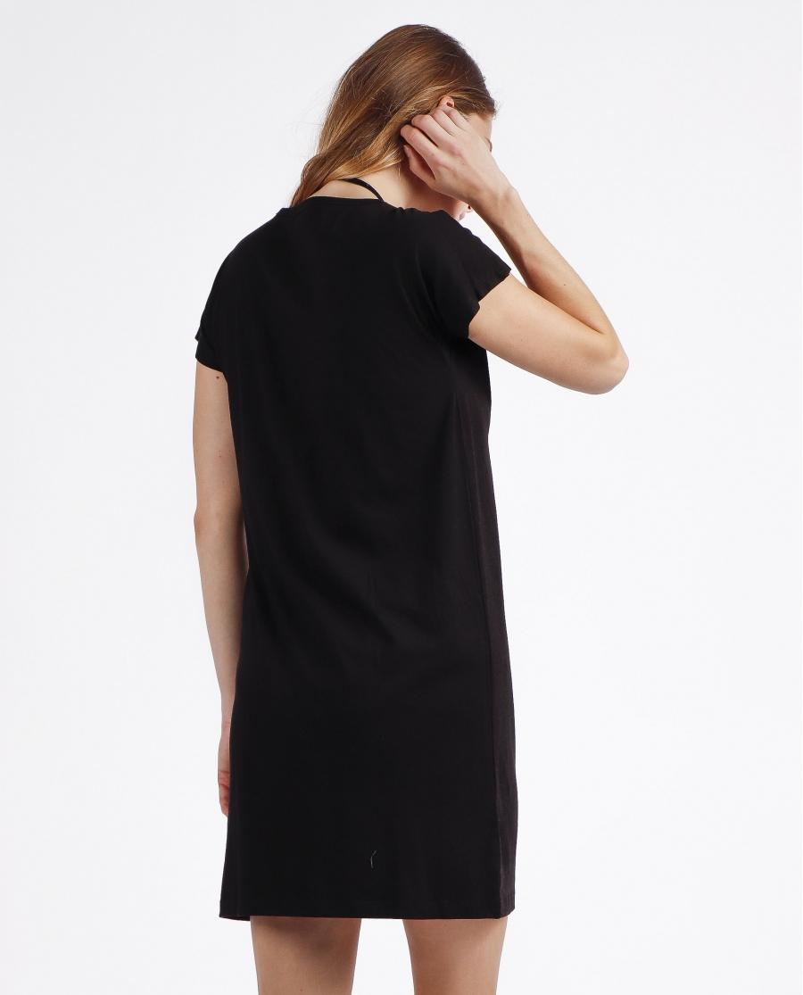 ADMAS Vestido Sailor Club para Mujer NEGRO