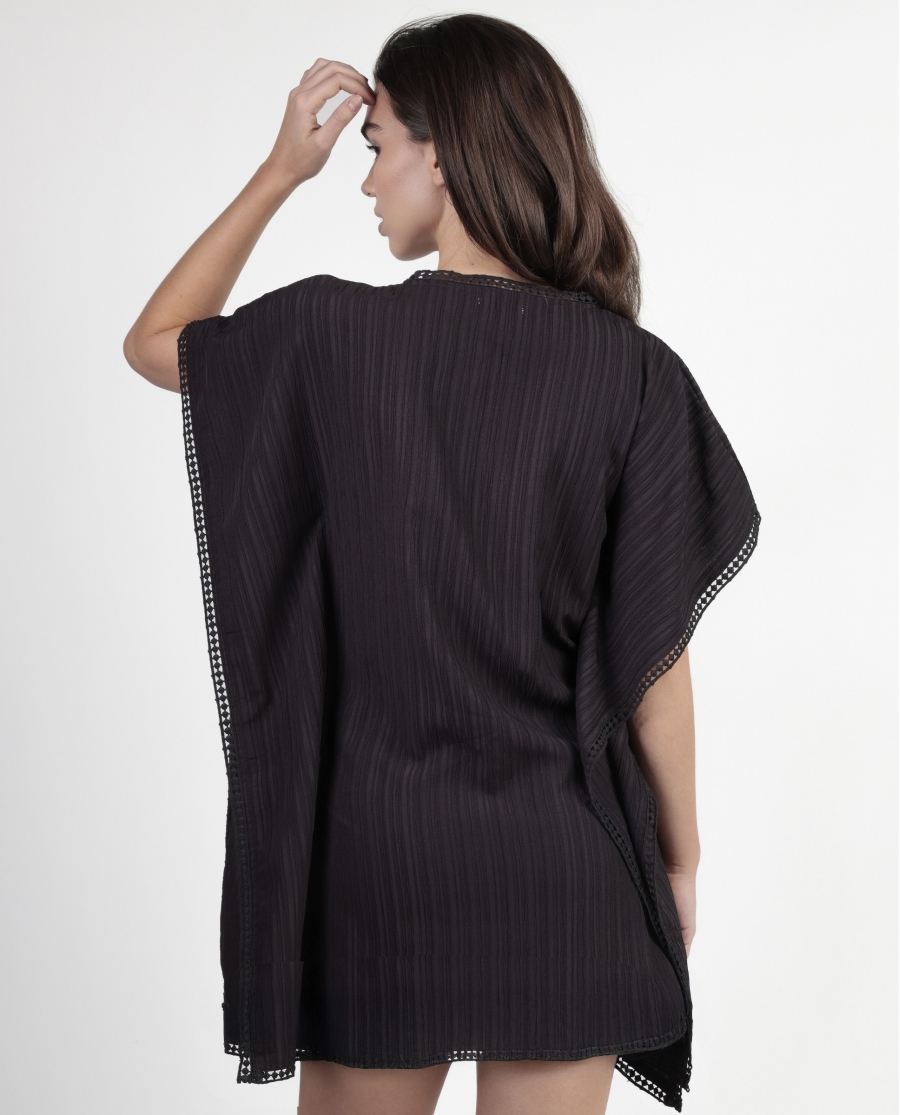 ADMAS Vestido Kaftan Hawaii para Mujer CHOCOLATE