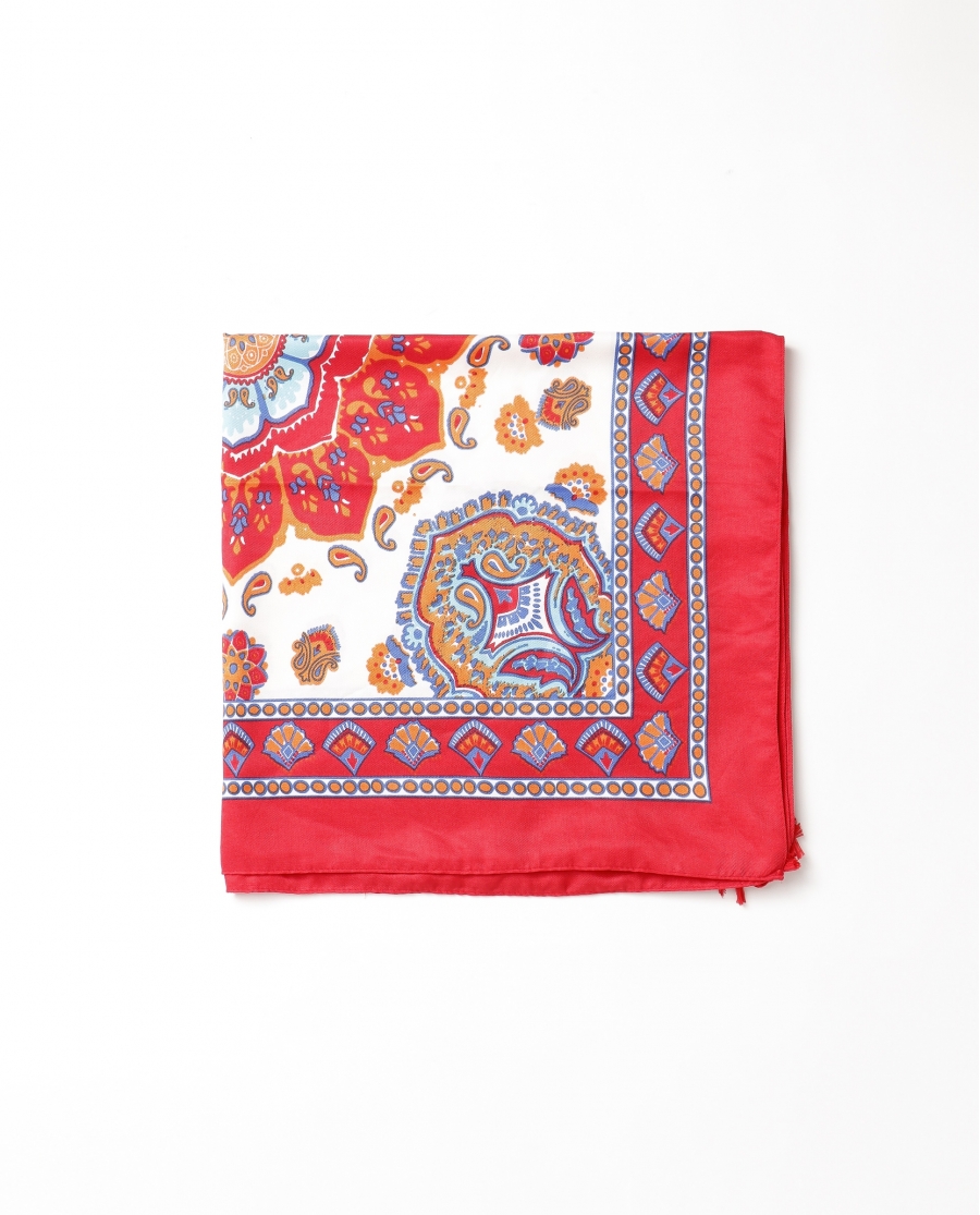 ADMAS Pareo Mandala Rojo para Mujer ROJO