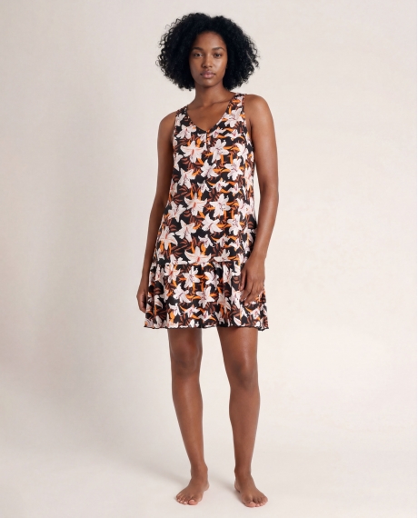 ADMAS Vestido Sin Mangas Sunset Jungle para Mujer FLORES
