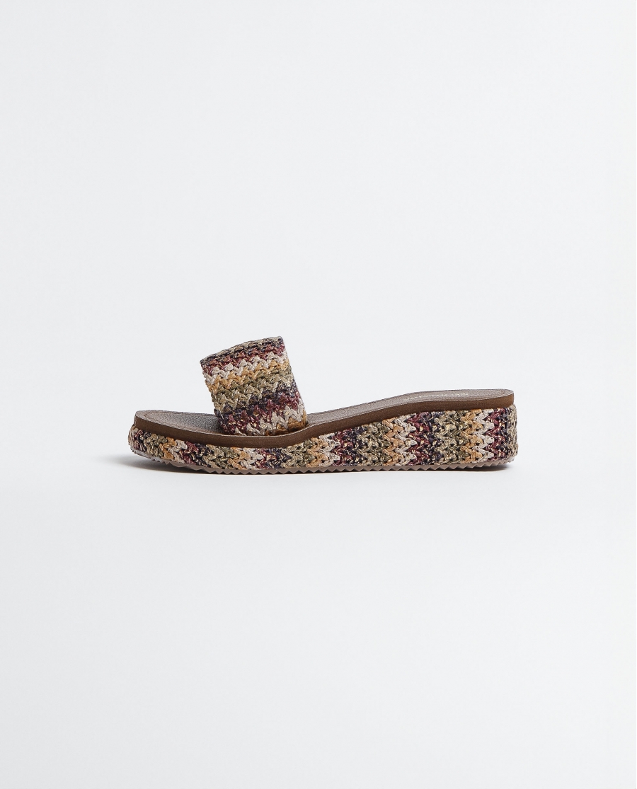 ADMAS Sandalias Cuña Banda para Mujer, (Caja 6 pares) SURTIDO