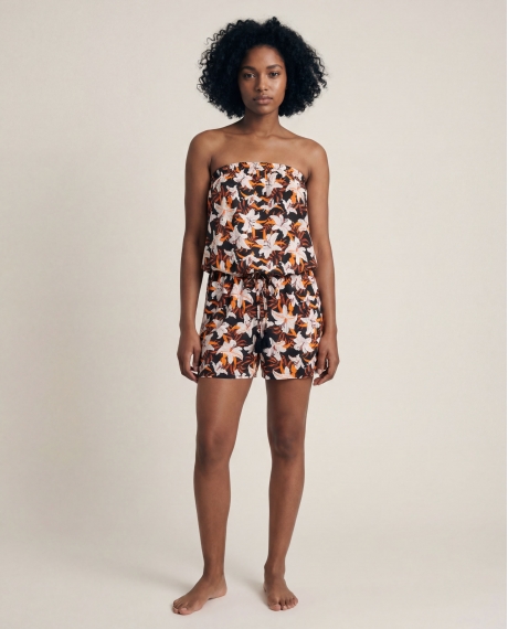 ADMAS Mono Palabra de Honor Sunset Jungle para Mujer FLORES