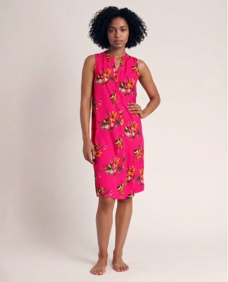 ADMAS Vestido Sin Mangas Spring Festival para Mujer FUCSIA