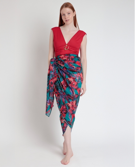 ADMAS Pareo Tropical Ocean para Mujer OCEANO
