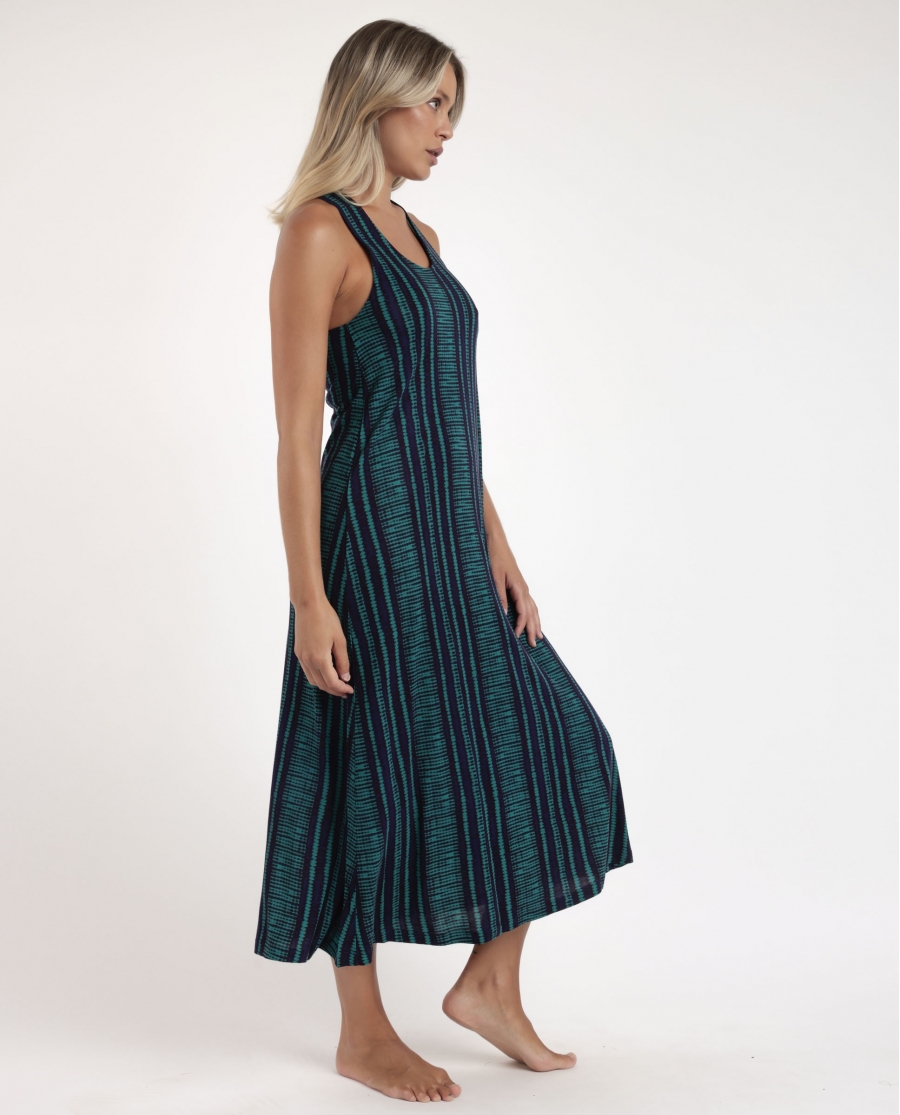 ADMAS Vestido Halter Night Multicolor para Mujer MULTICOLOR