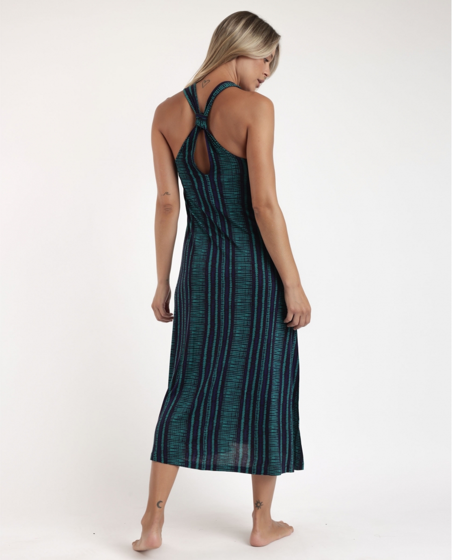 ADMAS Vestido Halter Night Multicolor para Mujer MULTICOLOR