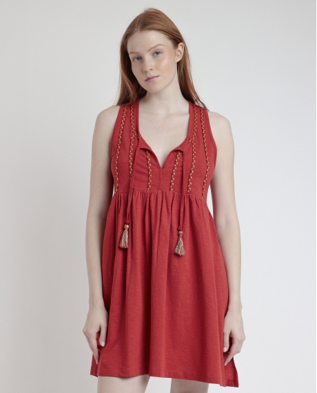 ADMAS Vestido Sin Mangas Barbados Beach para Mujer CALDERA