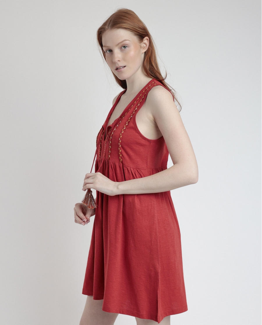 ADMAS Vestido Sin Mangas Barbados Beach para Mujer CALDERA