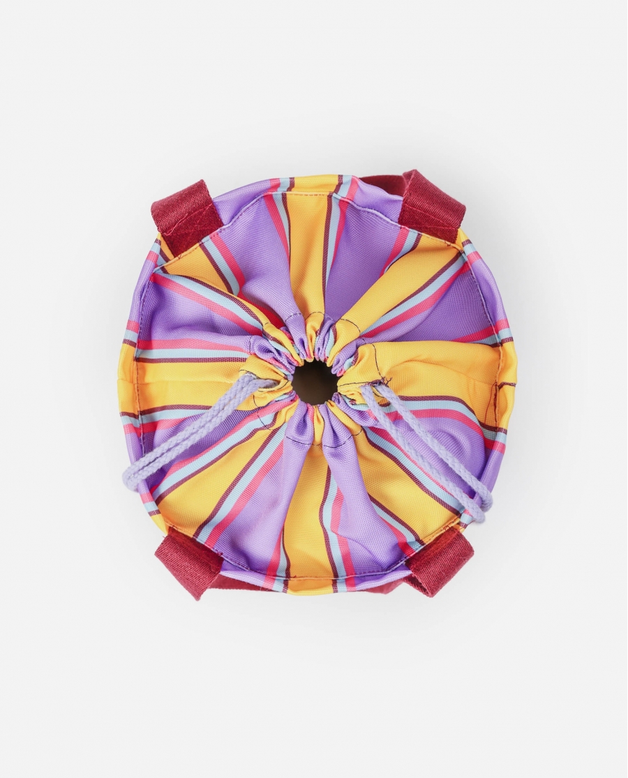 ADMAS Bolso Multicolor Strypes Summer Bag para Mujer MORADO
