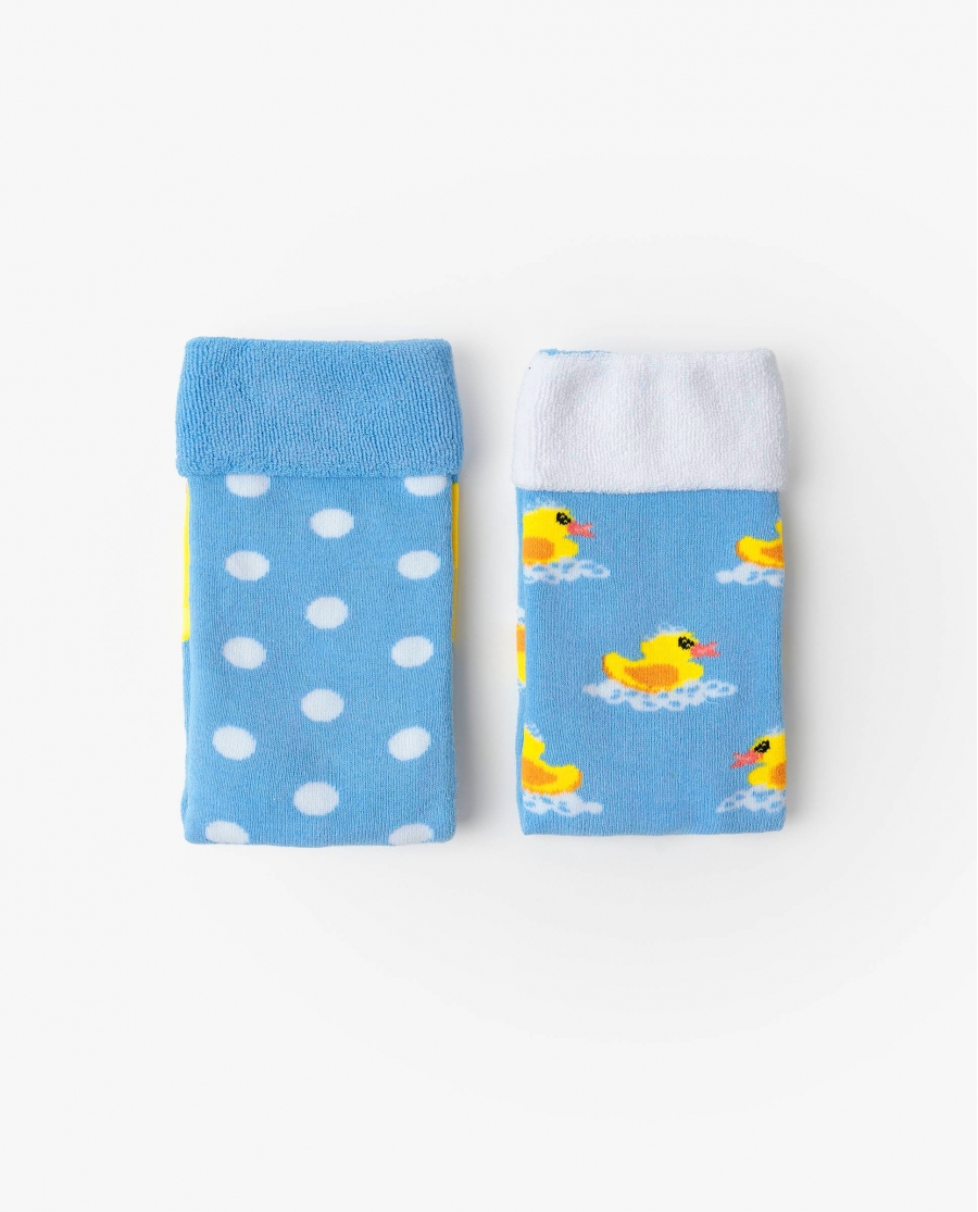 ADMAS Calcetín Antideslizante Sweet Duckling para Mujer, (Caja de 6 pares) SURTIDO
