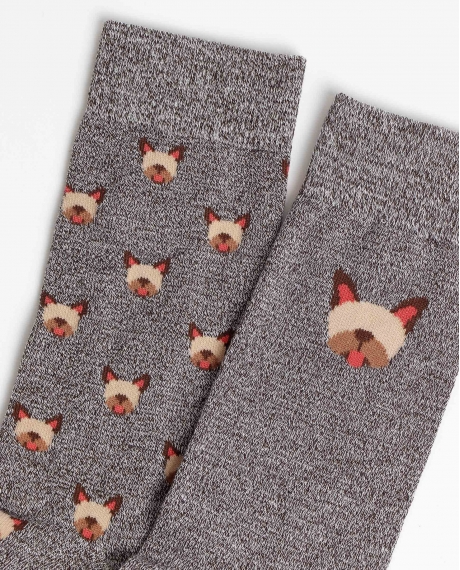 ADMAS Calcetín Mediano Bulldog para Hombre, (Caja de 6 pares) SURTIDO 2