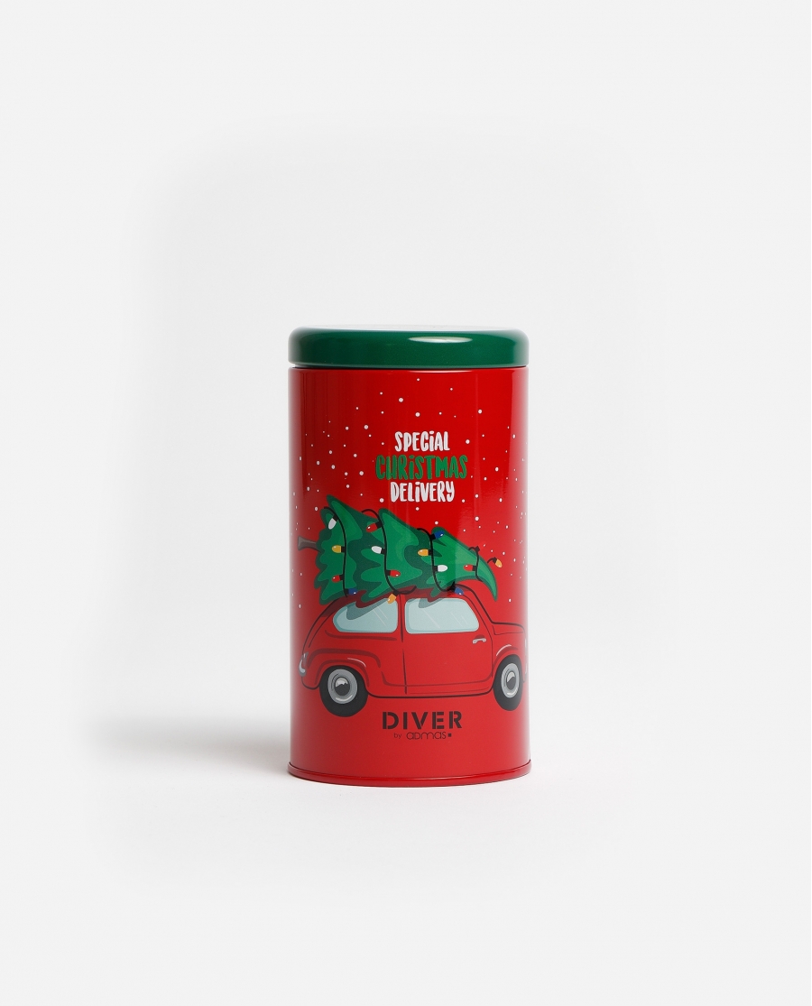 DIVER Calcetín Special Xmas para Hombre, (Pack 2 pares) PACK-COLOR