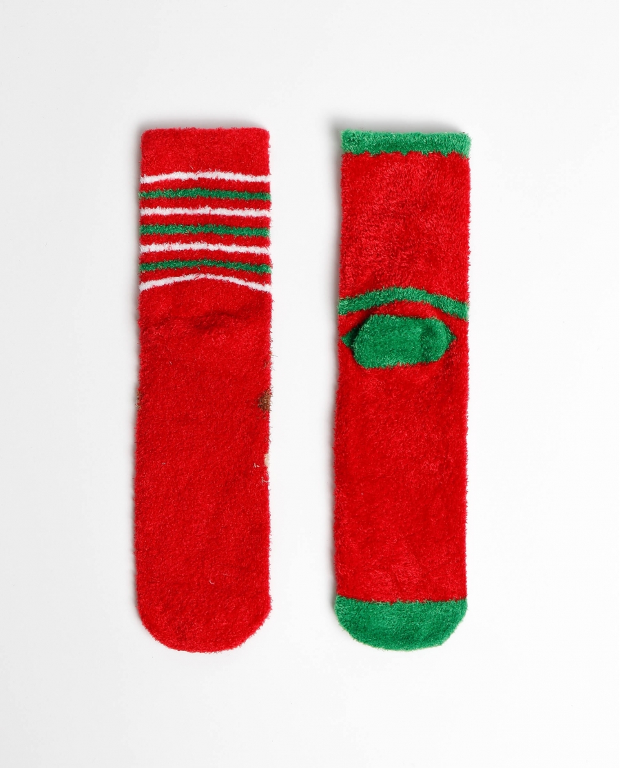 ADMAS Calcetín Calentito Don´t Jingle para Mujer, (Pack 2 pares / Caja de 12 packs) PACK-COLOR